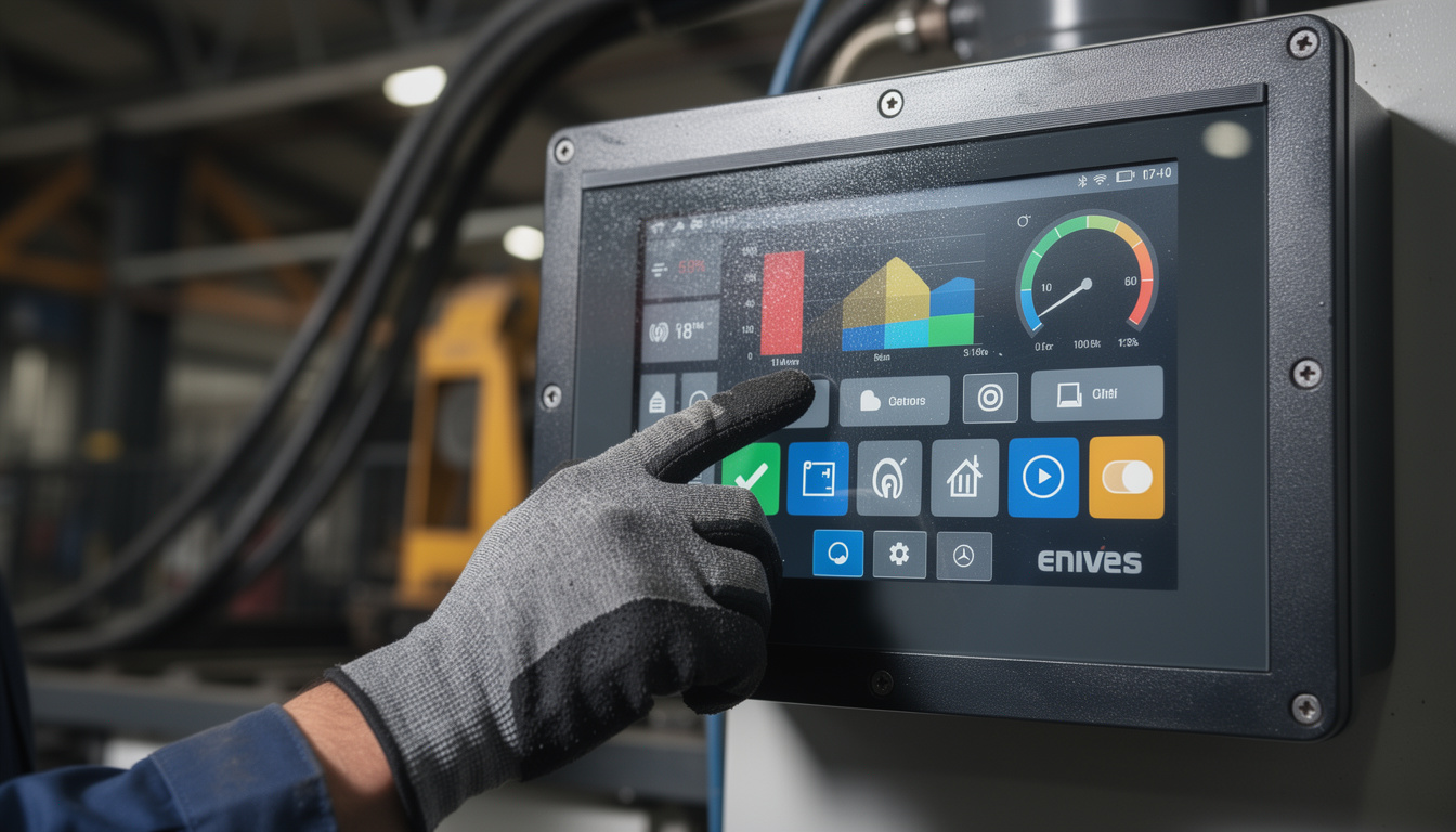 מסכי מגע ו-HMI